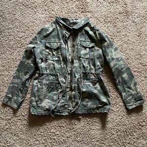 Camo Jean Jacket